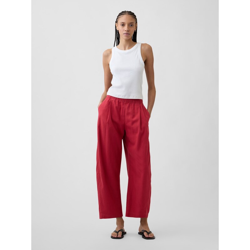 GAP lněné kalhoty Easy Barrel 114964310