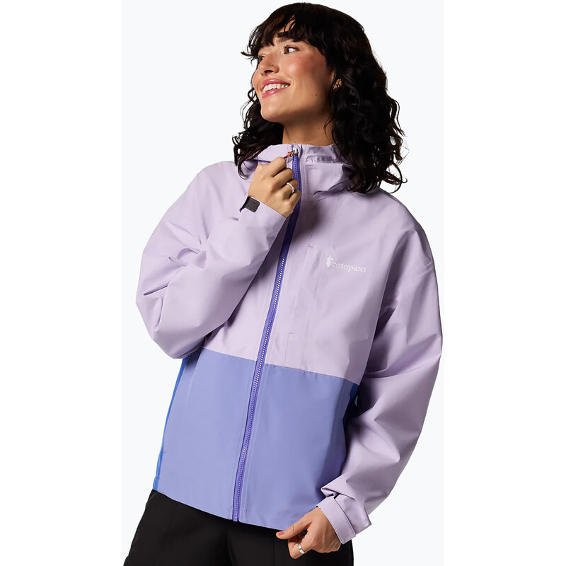 Dámská nepromokavá bunda Cotopaxi Cielo Rain moonbeam and aster