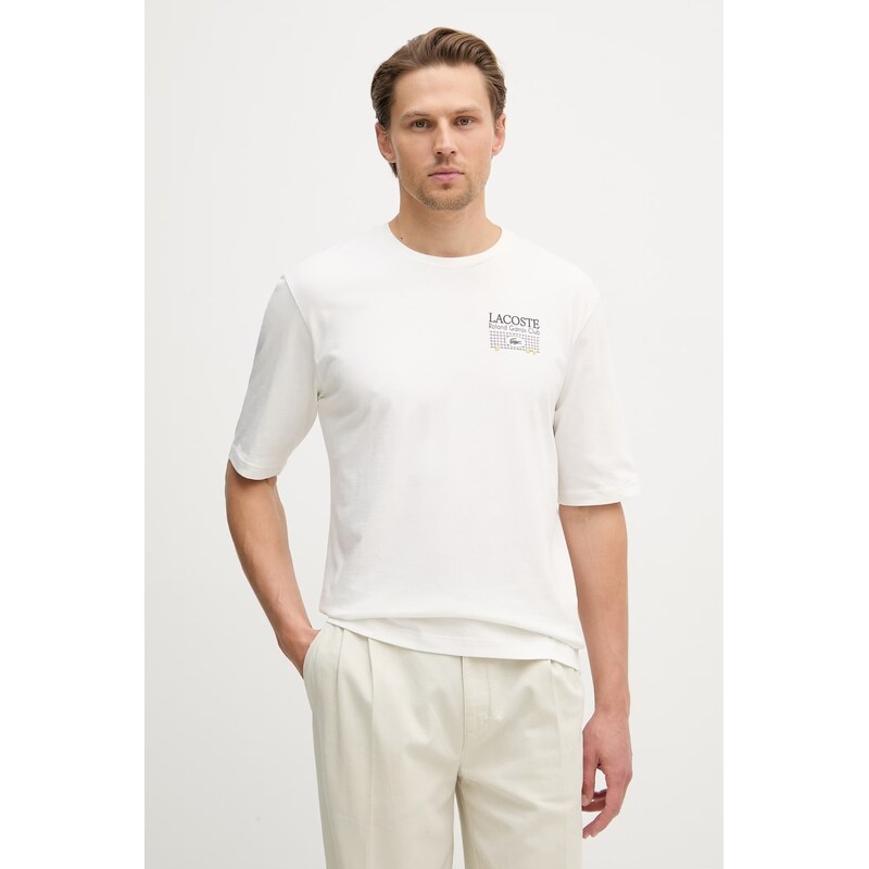Lacoste tričko bavlněné pánské
