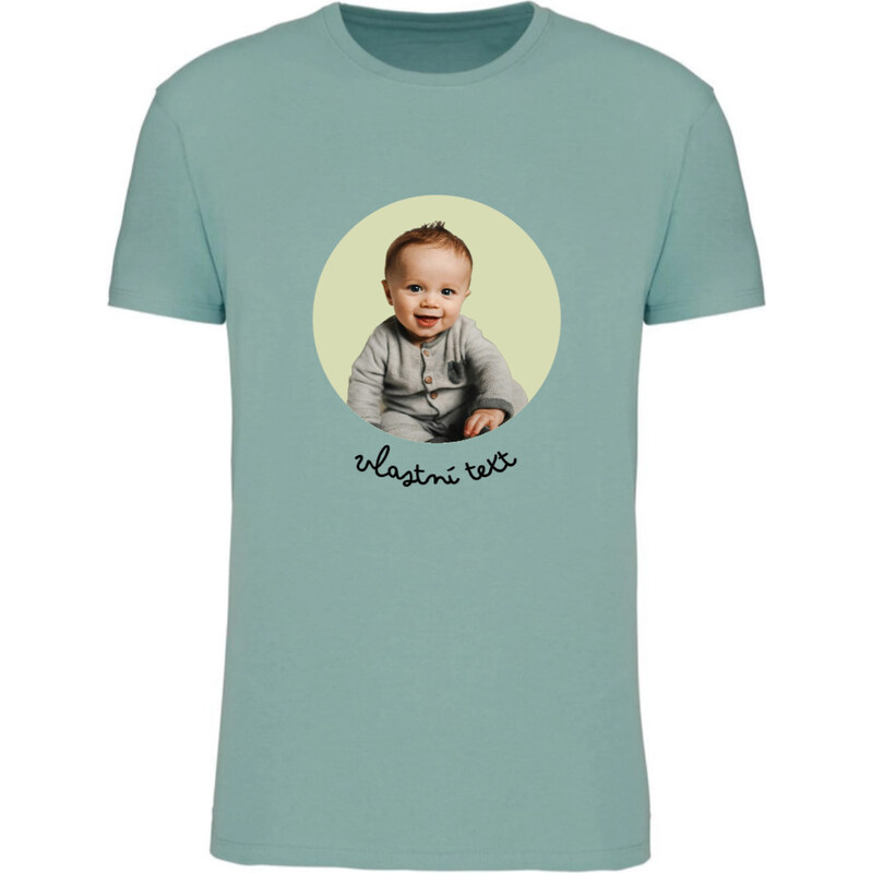 Giftela Personalizované dámské tričko s výřezem fotky na