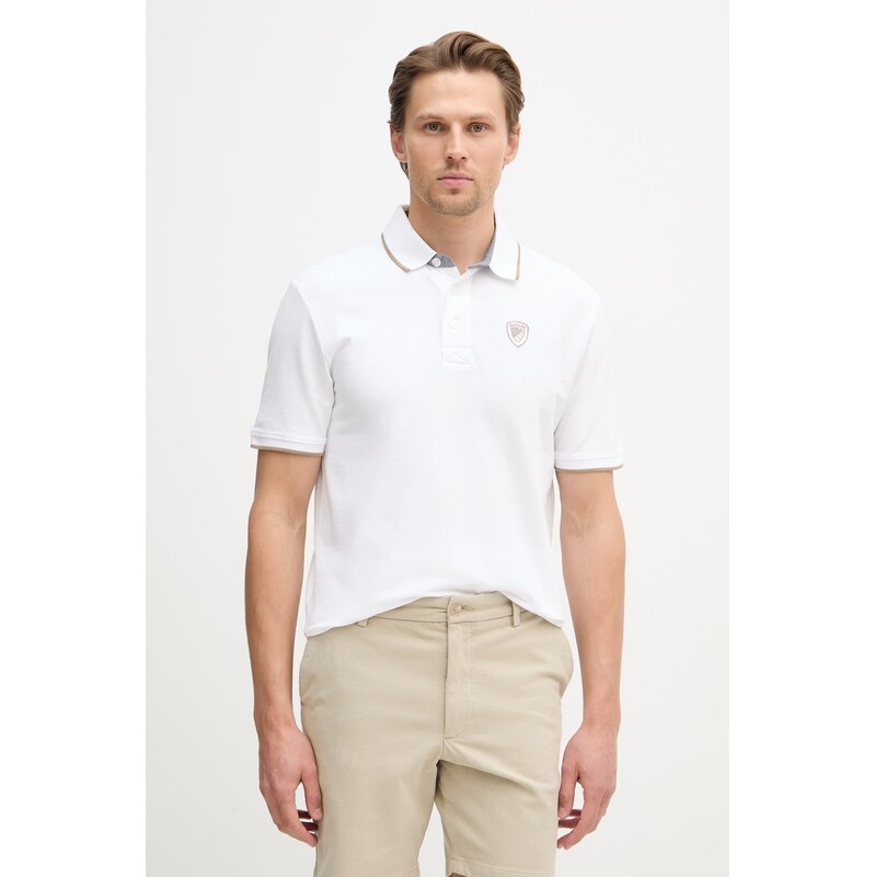 Blauer polo pánské bavlněné DAMON