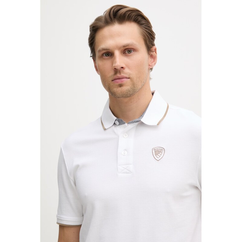 Blauer polo pánské bavlněné DAMON