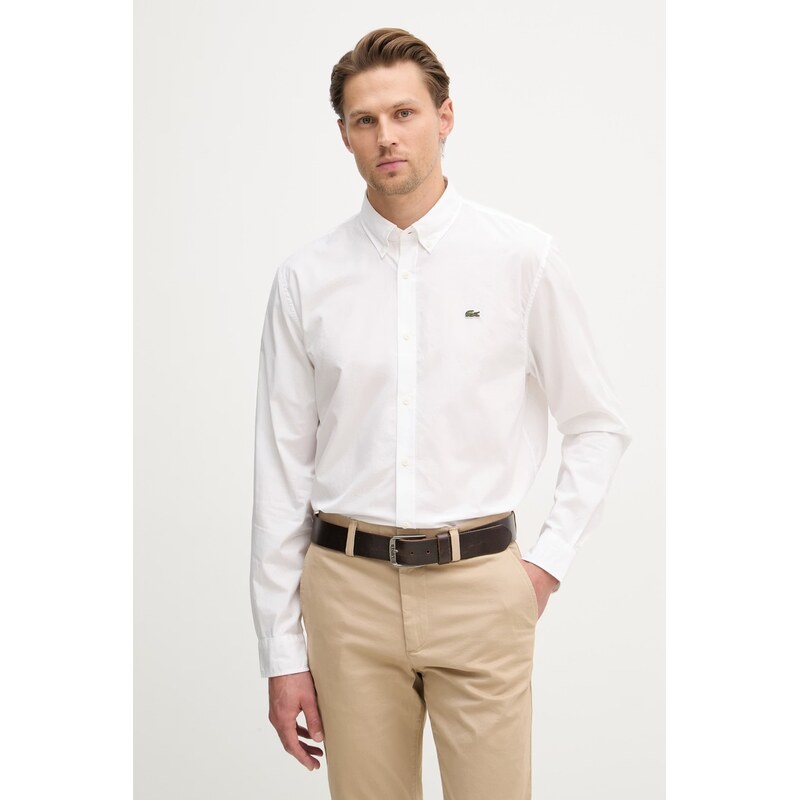 Lacoste košile pánská bavlněná