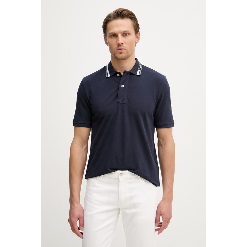 Blauer polo pánské bavlněné RANSOM