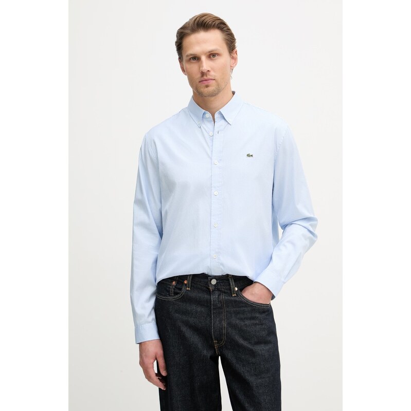Lacoste košile pánská bavlněná