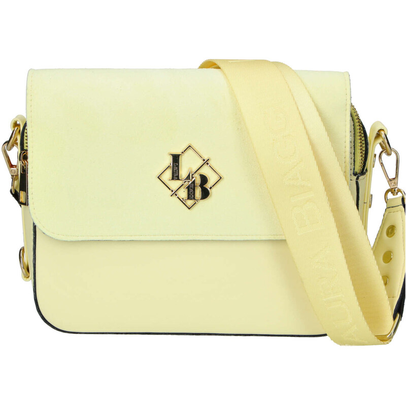 Laura Biagii Dámská crossbody kabelka žlutá - Laura Biaggi Wiana