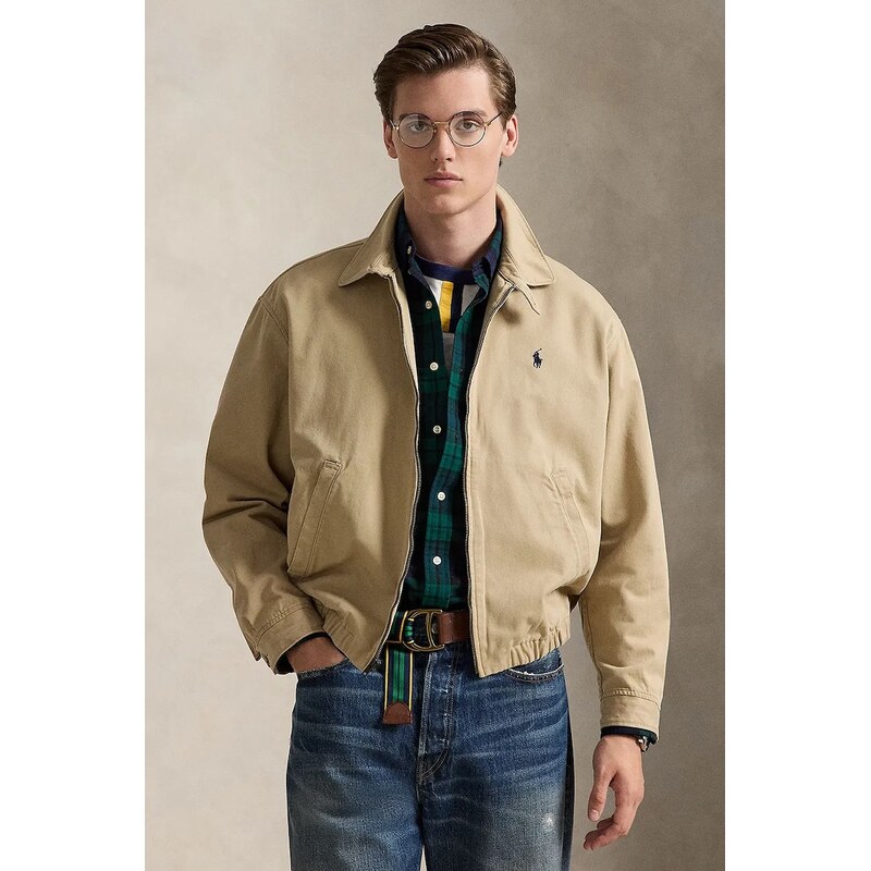 Polo Ralph Lauren krátká bunda pánská bavlněná