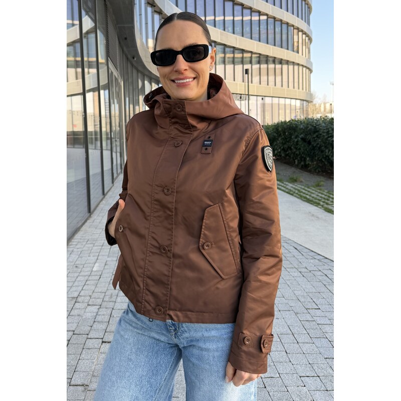 Dámská bunda BLAUER MARCELLA 26SBLDC01219 hnědá