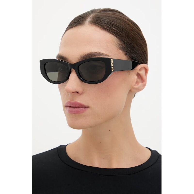 Gucci hranaté sluneční brýle dámské 114862038