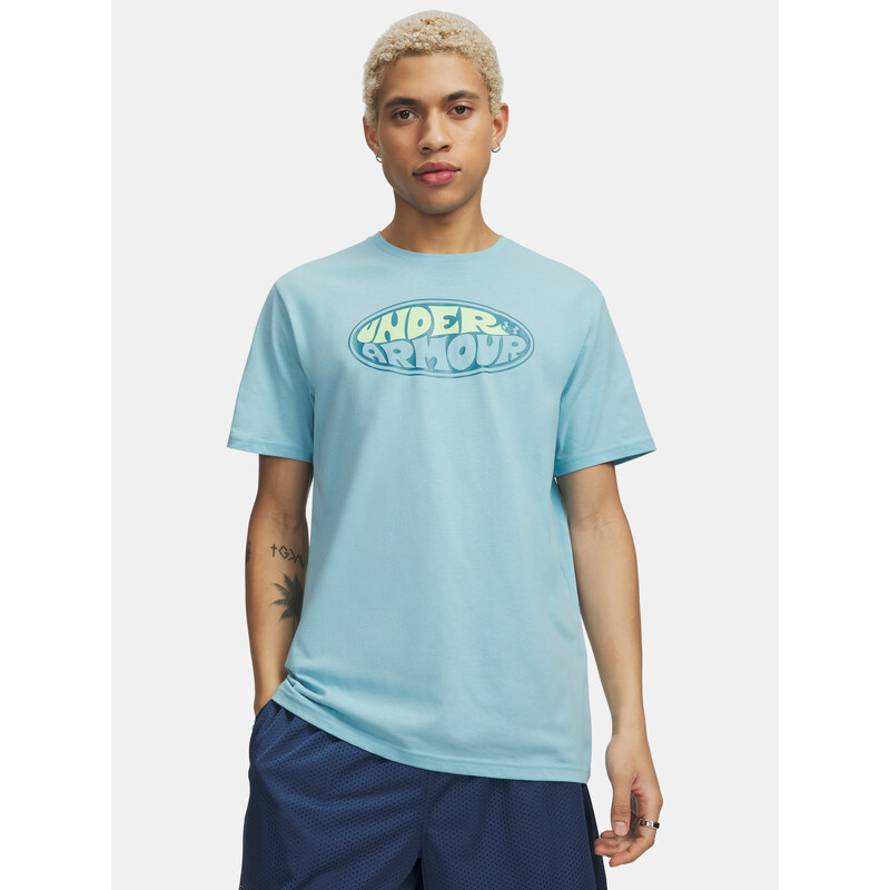 Pánské triko Under Armour UA M OVAL WM SS