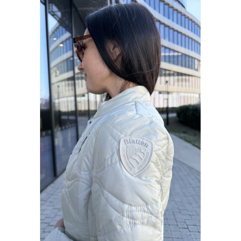 Dámská bunda BLAUER ELLERY 26SBLDC02228 bílá