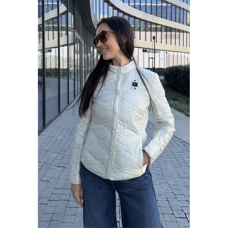 Dámská bunda BLAUER ELLERY 26SBLDC02228 bílá