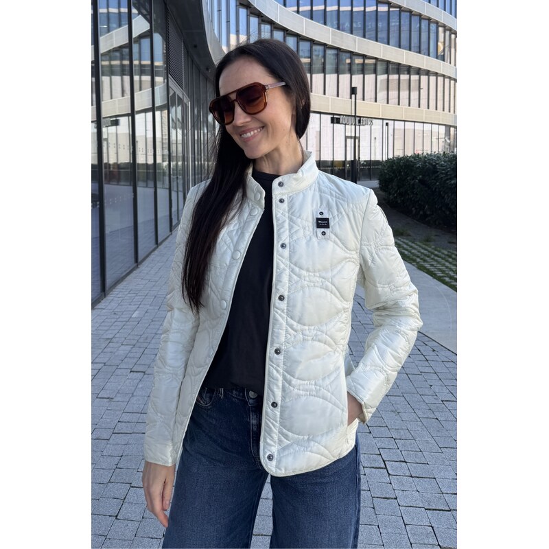 Dámská bunda BLAUER ELLERY 26SBLDC02228 bílá