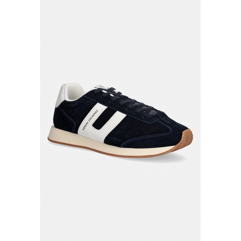 Armani Exchange pánské semišové sneakers boty