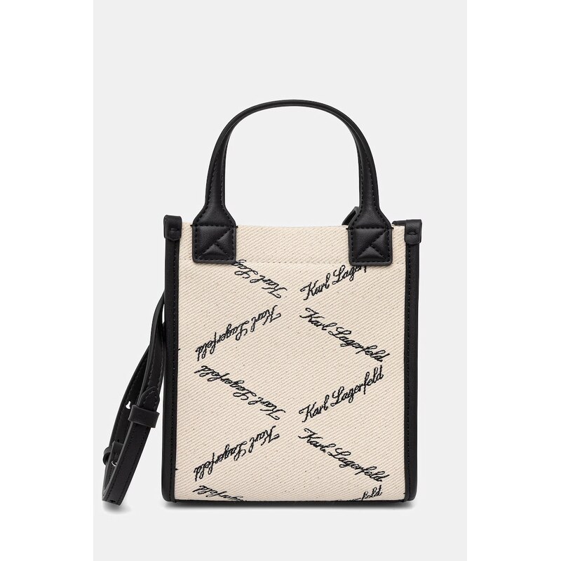 Karl Lagerfeld crossbody kabelka dámská bavlněná K/VILLE