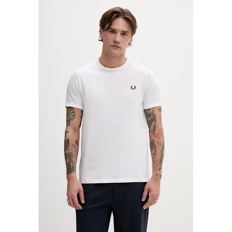Fred Perry Bavlněné tričko Fred Perry Ringer T-Shirt
