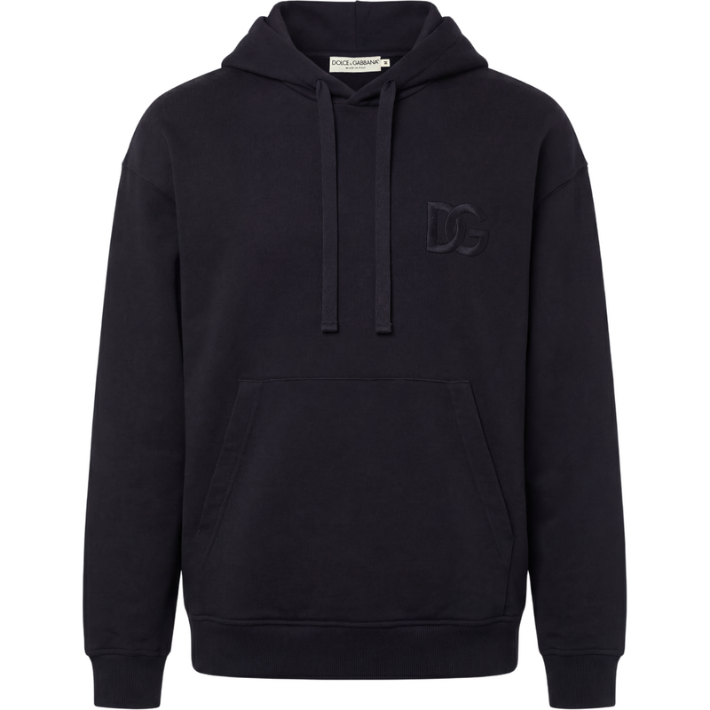 DOLCE & GABBANA Embroidered Logo Black mikina