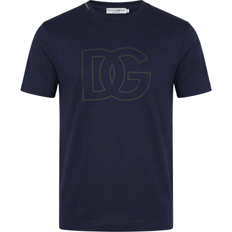 DOLCE & GABBANA DG Navy Blue tričko