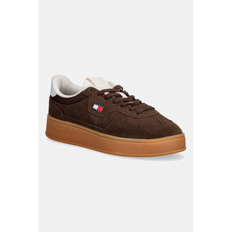 Tommy Jeans THE GREENWICH EDGE MAX SUEDE sneakers boty dámské semišové