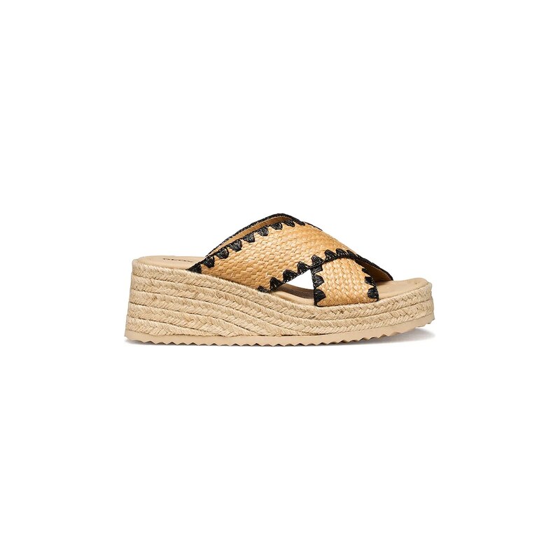 Geox espadrily na klínku dámské D ALEMERIA