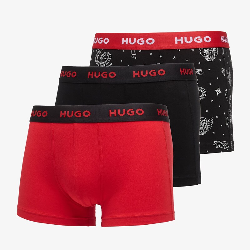 Trenky Hugo Boss Trunk 3-Pack Design Multicolor M