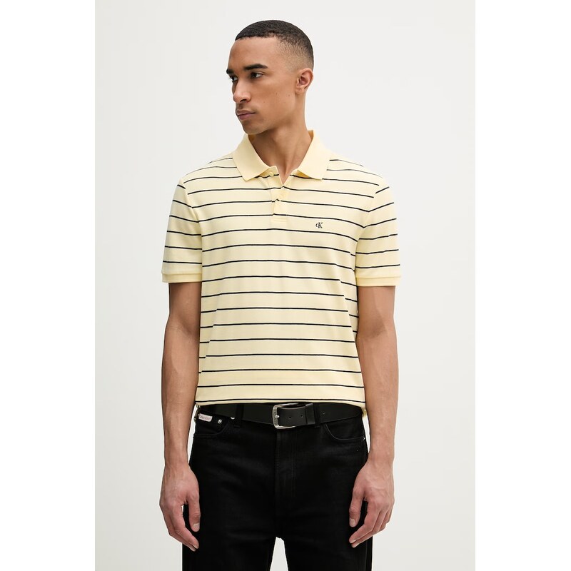 Calvin Klein Jeans polo pánské bavlněné