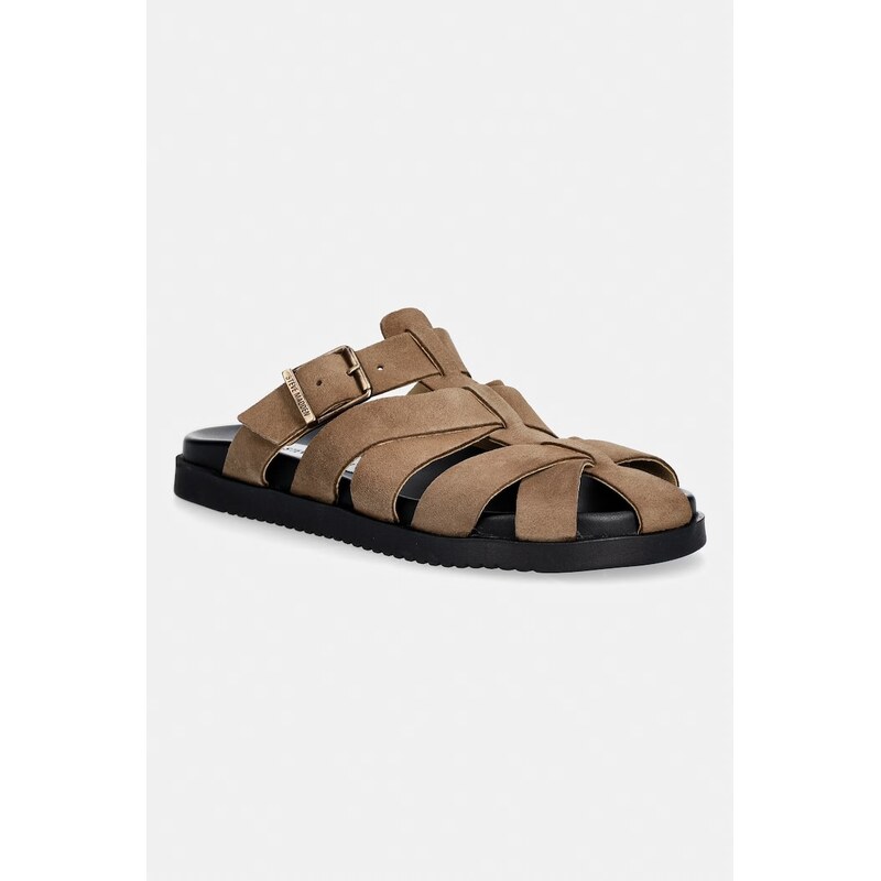 Steve Madden pantofle s uzavřenou špičkou dámské nubukové Mamba