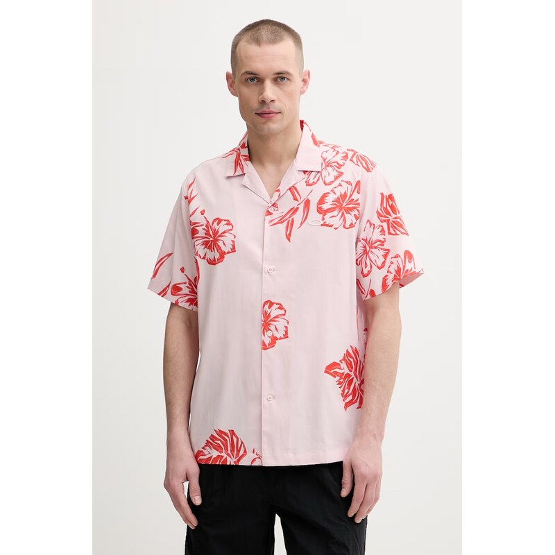 Oakley košile pánská HIBISCUS BREEZE