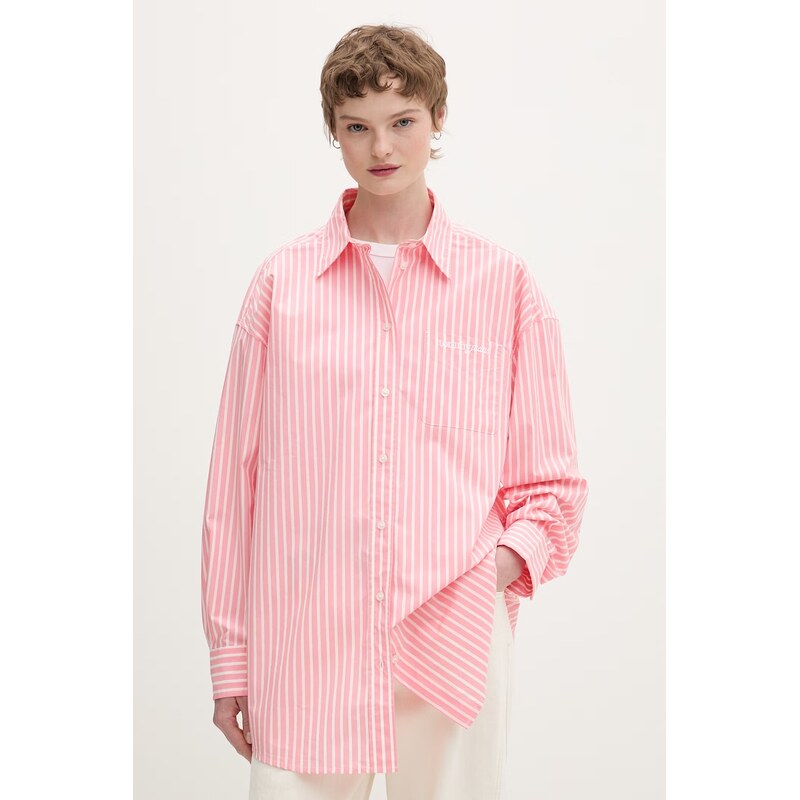Tommy Jeans košilová halenka dámská bavlněná