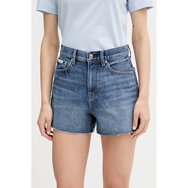 Calvin Klein Jeans šortky dámské džínové 114716914