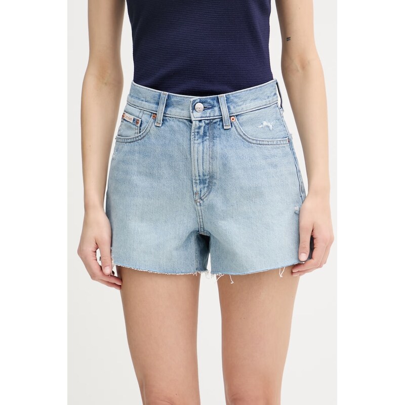 Calvin Klein Jeans šortky dámské džínové