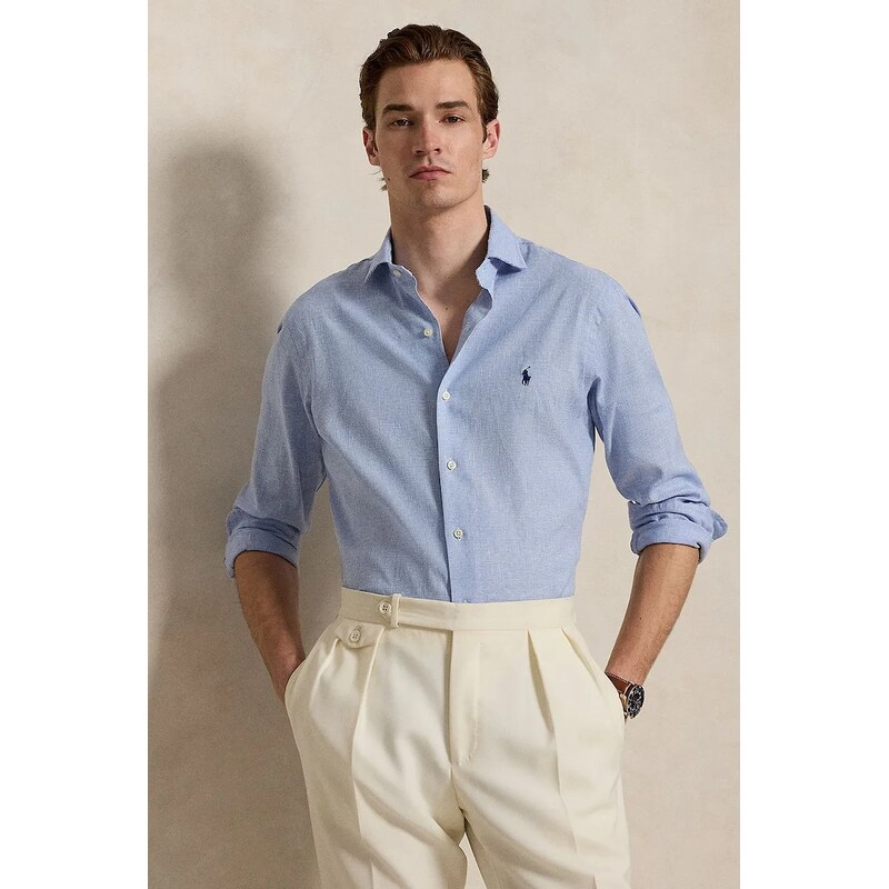 Polo Ralph Lauren košile pánská lněná