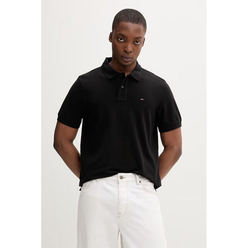 Tommy Jeans polo pánské bavlněné