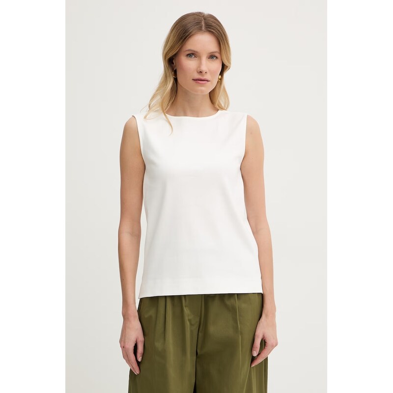 Weekend Max Mara top dámský bavlněný MULTIH 114547986