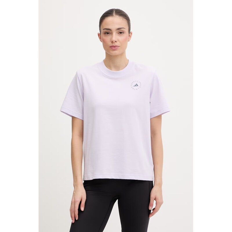adidas by Stella McCartney trénikové tričko dámské s bavlnou