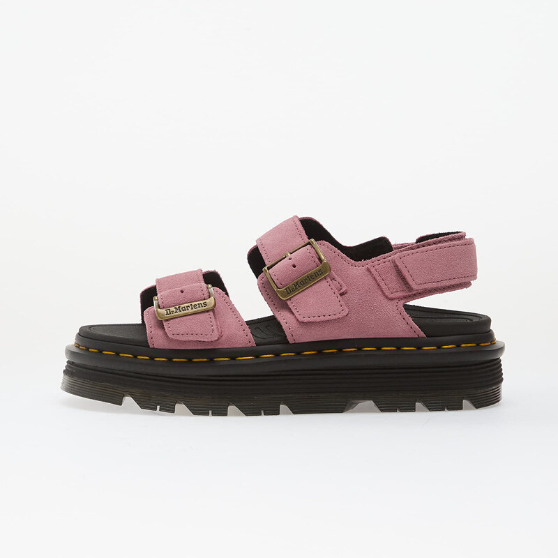 Dr. Martens Zebzag Sandal Suede Dusty Rose 114924321