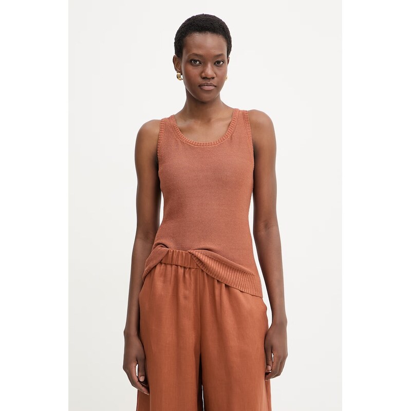 MM by Max Mara top dámský lněný BRAVA 114716537