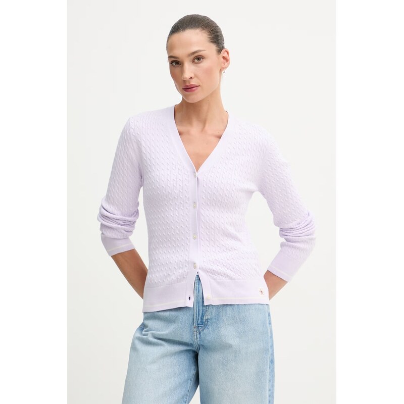 Calvin Klein Jeans kardigan dámský s bavlnou