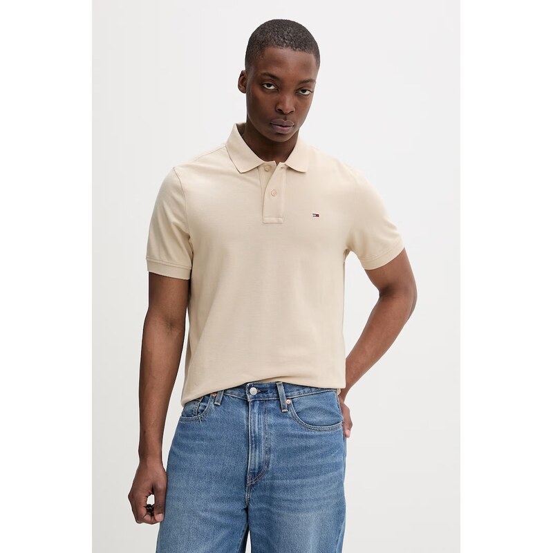 Tommy Jeans polo pánský bavlněný