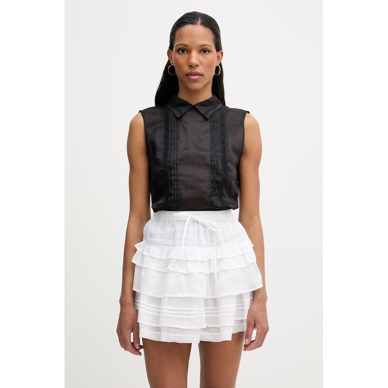 Isabelle Blanche top dámská lněná 114861264