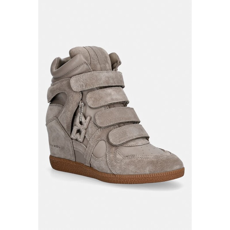 Nokwol EDEN sneakers boty dámské semišové 114861355