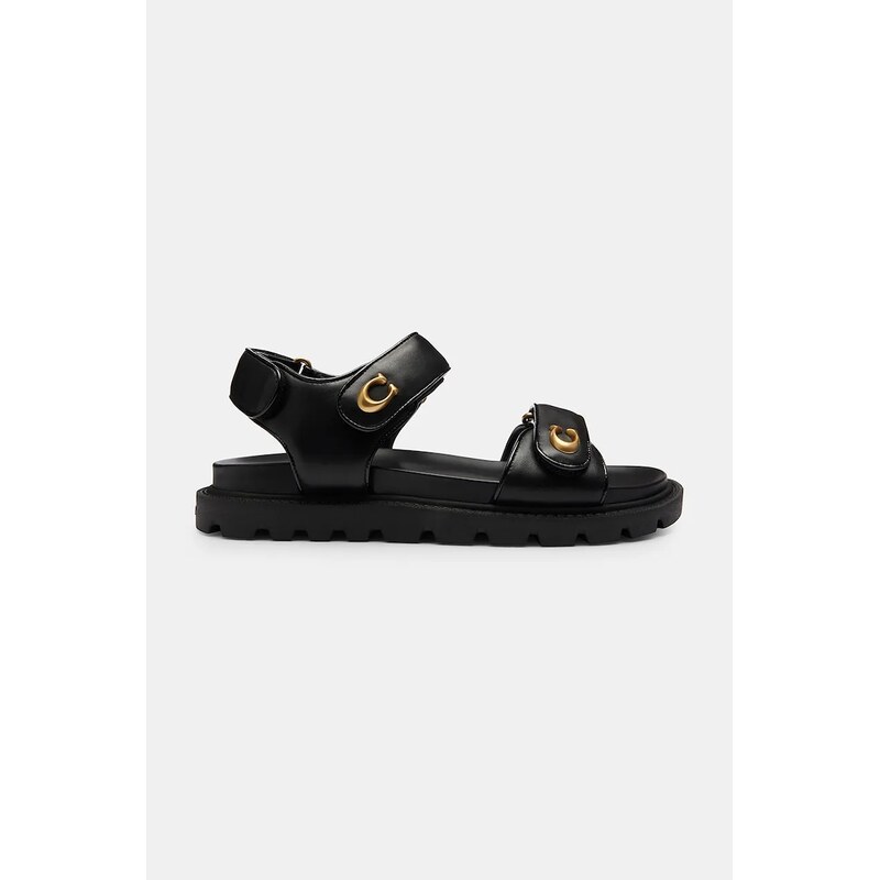 Coach sandály dámské kožené Brynn Leather Sandal 114861429
