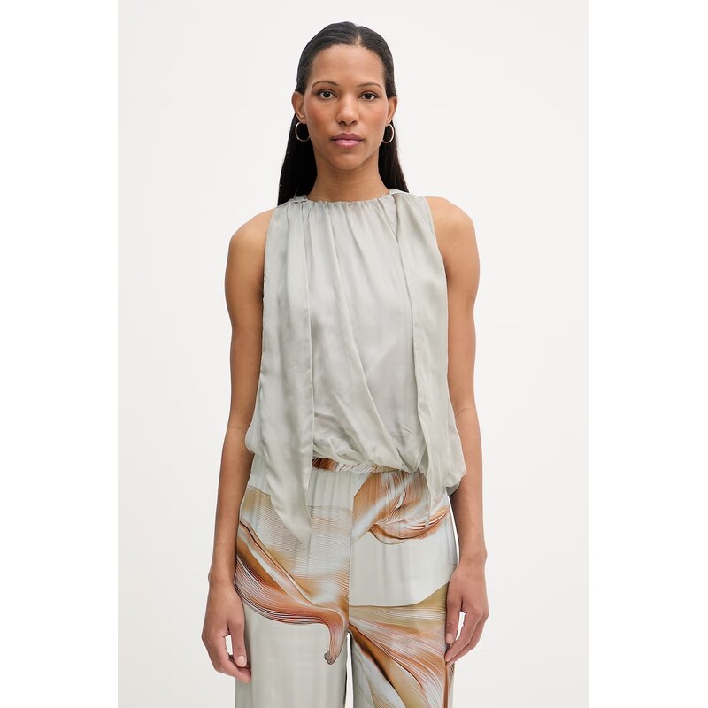 Isabelle Blanche top dámský hedvábný 114862192
