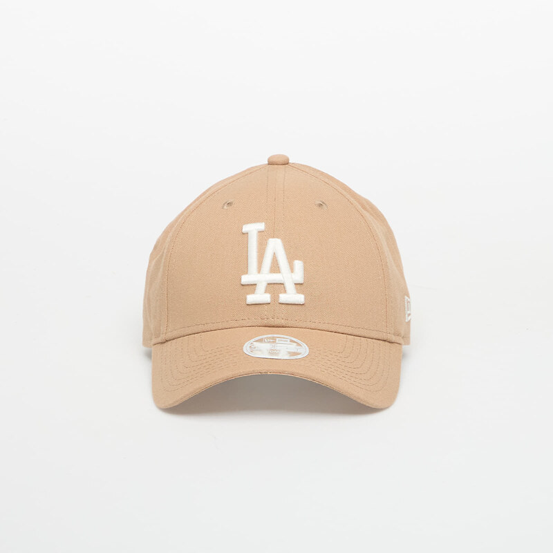 Kšiltovka New Era 9FORTY Linen Los Angeles Dodgers Camel