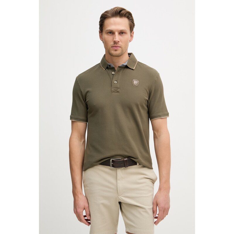 Blauer polo pánské bavlněné DAMON