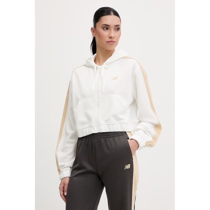 New Balance rozepínací mikina s kapucí dámská Interlock Full Zip