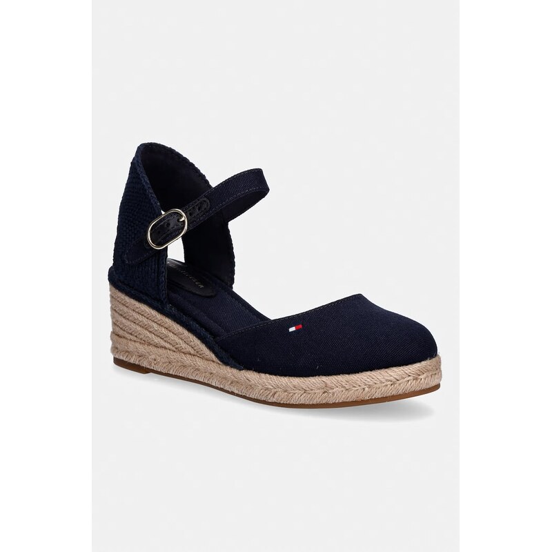 Tommy Hilfiger espadrily dámské MID WEDGE ESPAD CLOSED TOE