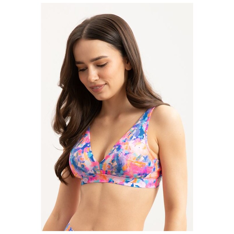 Paloma Pink Hladká podprsenka Paint Bralette vyztužená 114924967