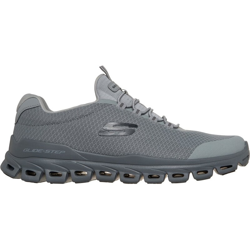 Skechers Muži Glide-Step - Sylo Shoes v Sedý/Sedá Uhlíková,