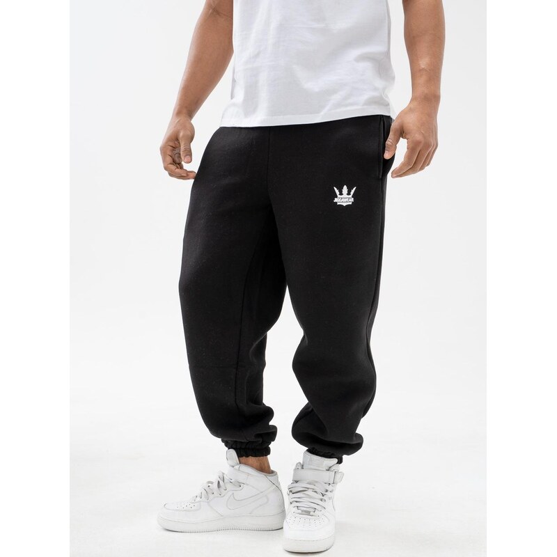 Pánské černé tepláky Jigga Wear Small Crown